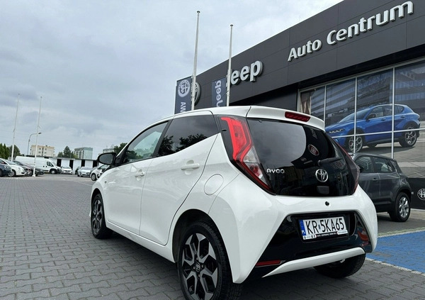 Toyota Aygo cena 44900 przebieg: 48003, rok produkcji 2018 z Radzionków małe 781